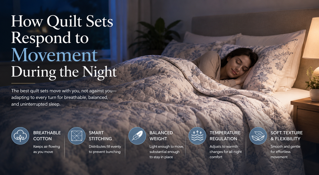 How Quilt Sets Respond to Movement During the Night