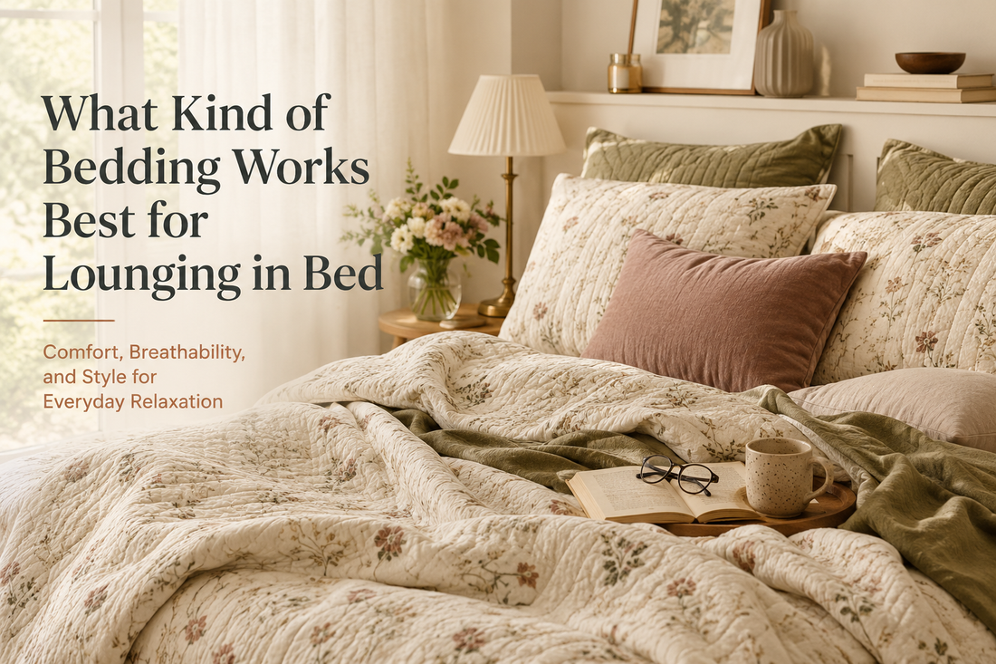 What Kind of Bedding Works Best for Lounging in Bed