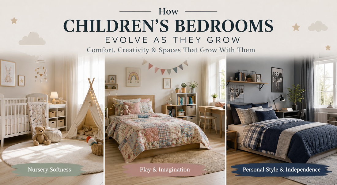 How Children’s Bedrooms Evolve as They Grow