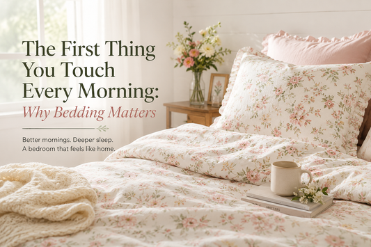 The First Thing You Touch Every Morning: Why Bedding Matters