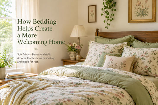 How Bedding Helps Create a More Welcoming Home
