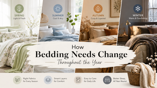 How Bedding Needs Change Throughout the Year