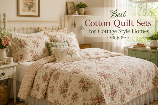 Best Cotton Quilt Sets for Cottage Style Homes