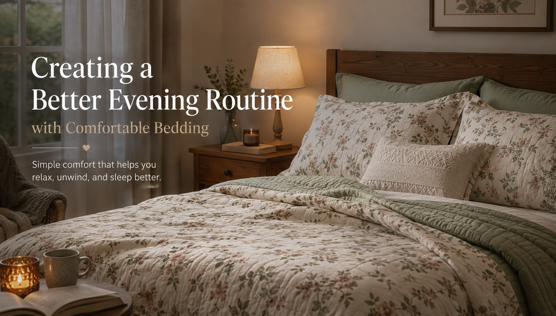 Creating a Better Evening Routine with Comfortable Bedding