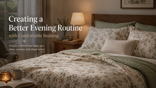 Creating a Better Evening Routine with Comfortable Bedding