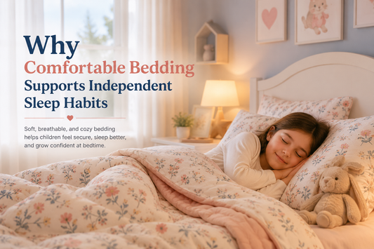 Why Comfortable Bedding Supports Independent Sleep Habits