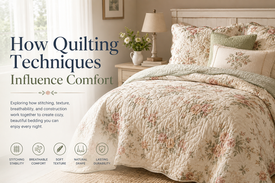 How Quilting Techniques Influence Comfort