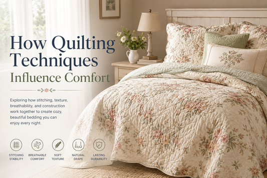 How Quilting Techniques Influence Comfort