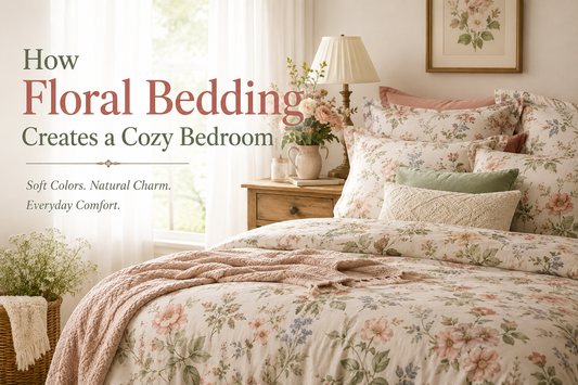 How Floral Bedding Creates a Cozy Bedroom