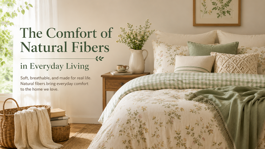 The Comfort of Natural Fibers in Everyday Living