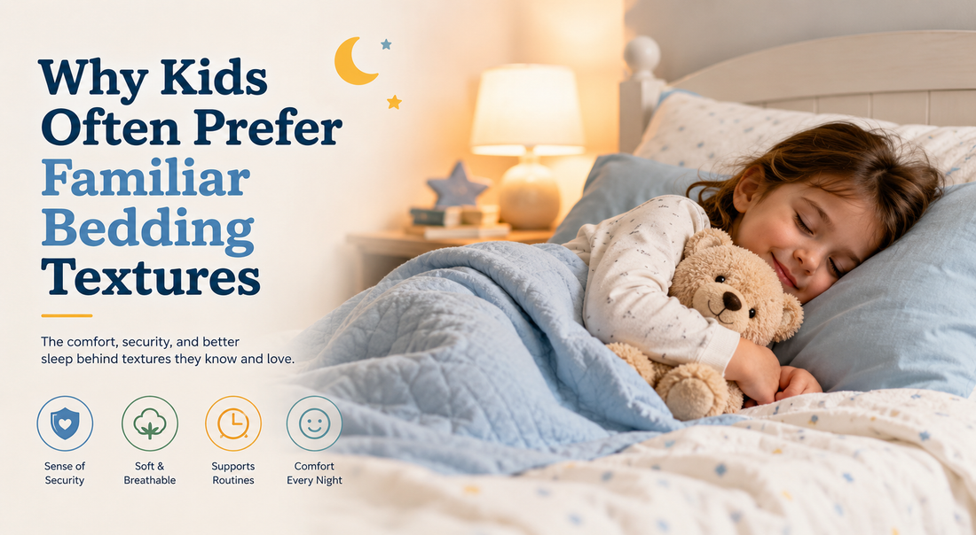 Why Kids Often Prefer Familiar Bedding Textures