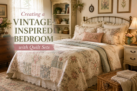 Creating a Vintage-Inspired Bedroom with Quilt Sets