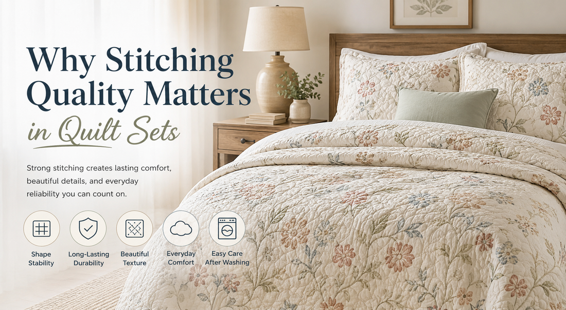Why Stitching Quality Matters in Quilt Sets