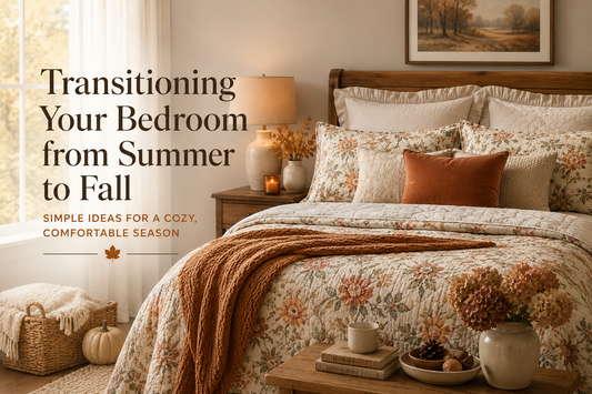 Transitioning Your Bedroom from Summer to Fall