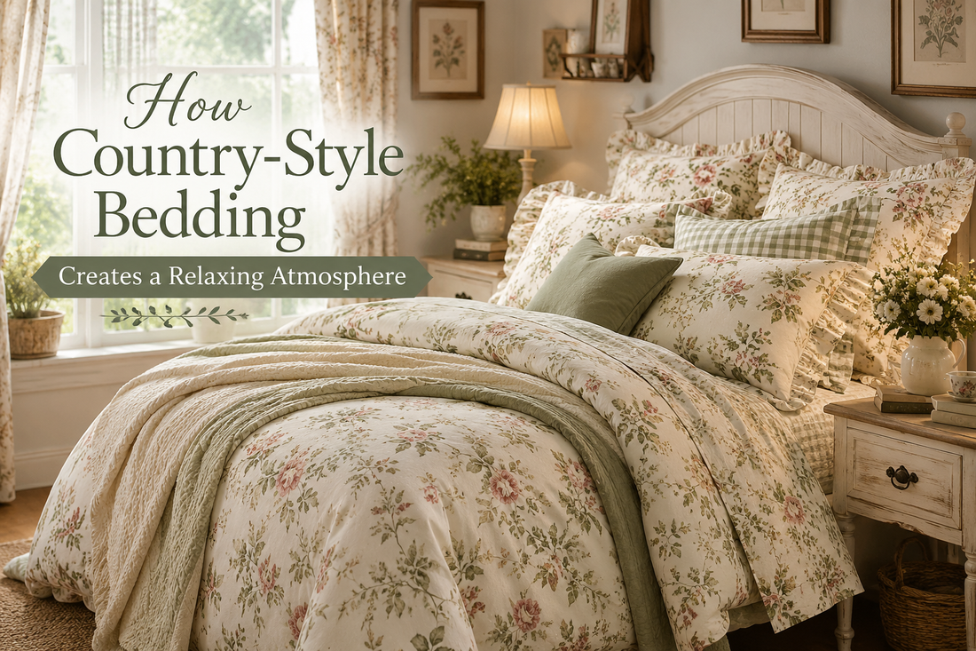 How Country-Style Bedding Creates a Relaxing Atmosphere