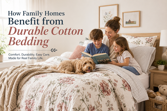 How Family Homes Benefit from Durable Cotton Bedding