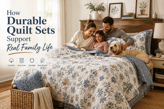 How Durable Quilt Sets Support Real Family Life