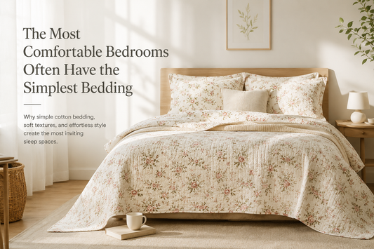 The Most Comfortable Bedrooms Often Have the Simplest Bedding