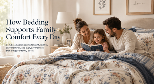 How Bedding Supports Family Comfort Every Day