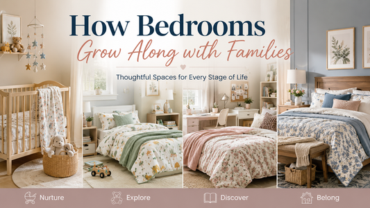How Bedrooms Grow Along with Families