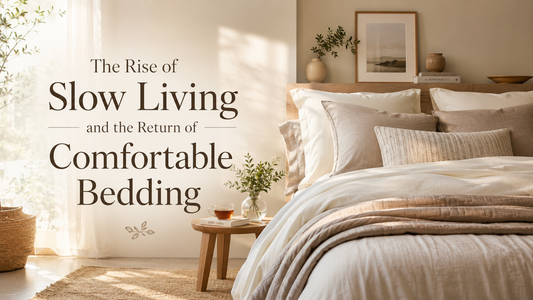 The Rise of Slow Living and the Return of Comfortable Bedding