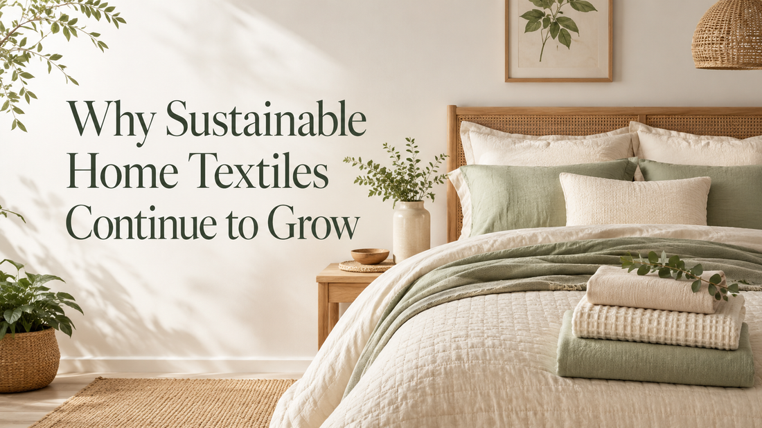 Why Sustainable Home Textiles Continue to Grow
