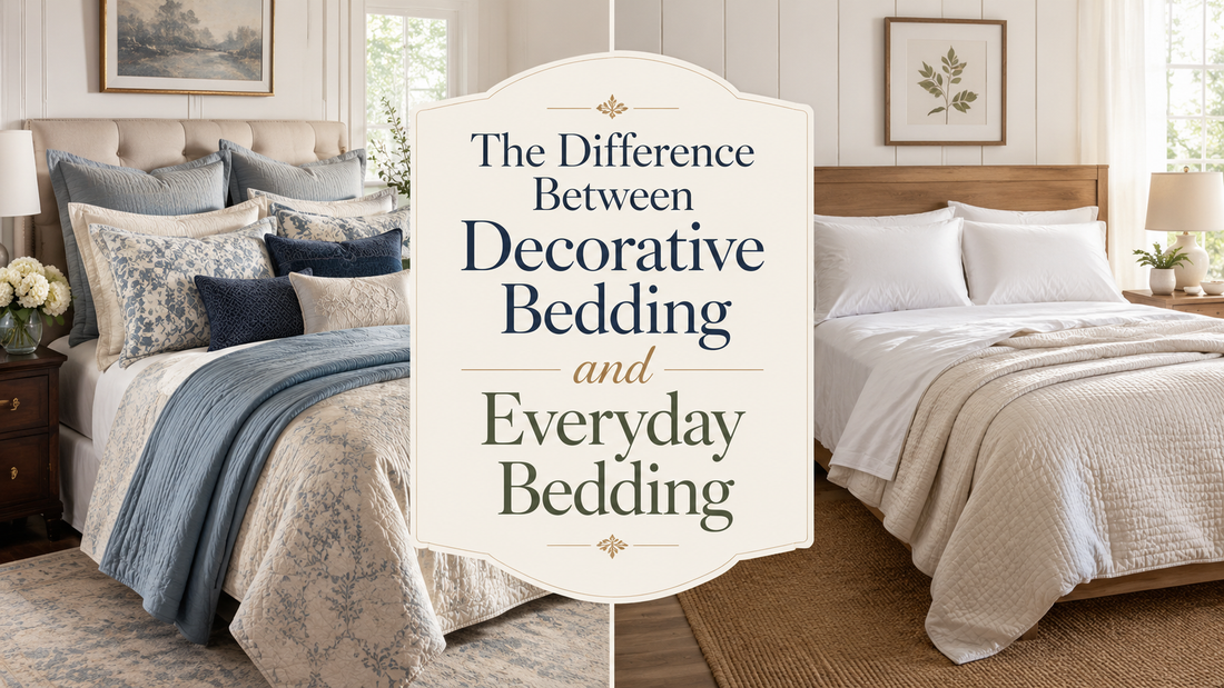 The Difference Between Decorative Bedding and Everyday Bedding