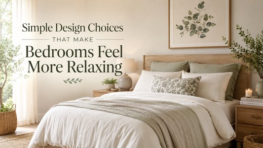 Simple Design Choices That Make Bedrooms Feel More Relaxing