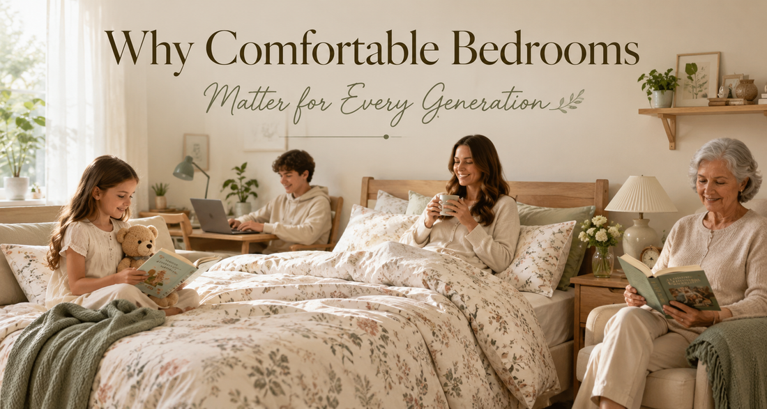Why Comfortable Bedrooms Matter for Every Generation