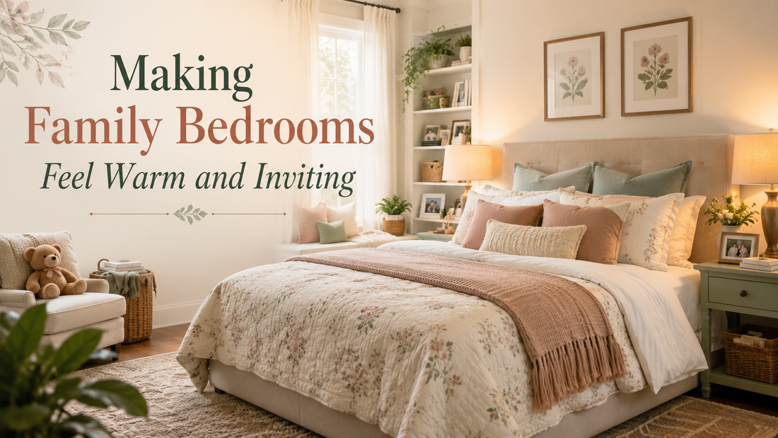 Making Family Bedrooms Feel Warm and Inviting