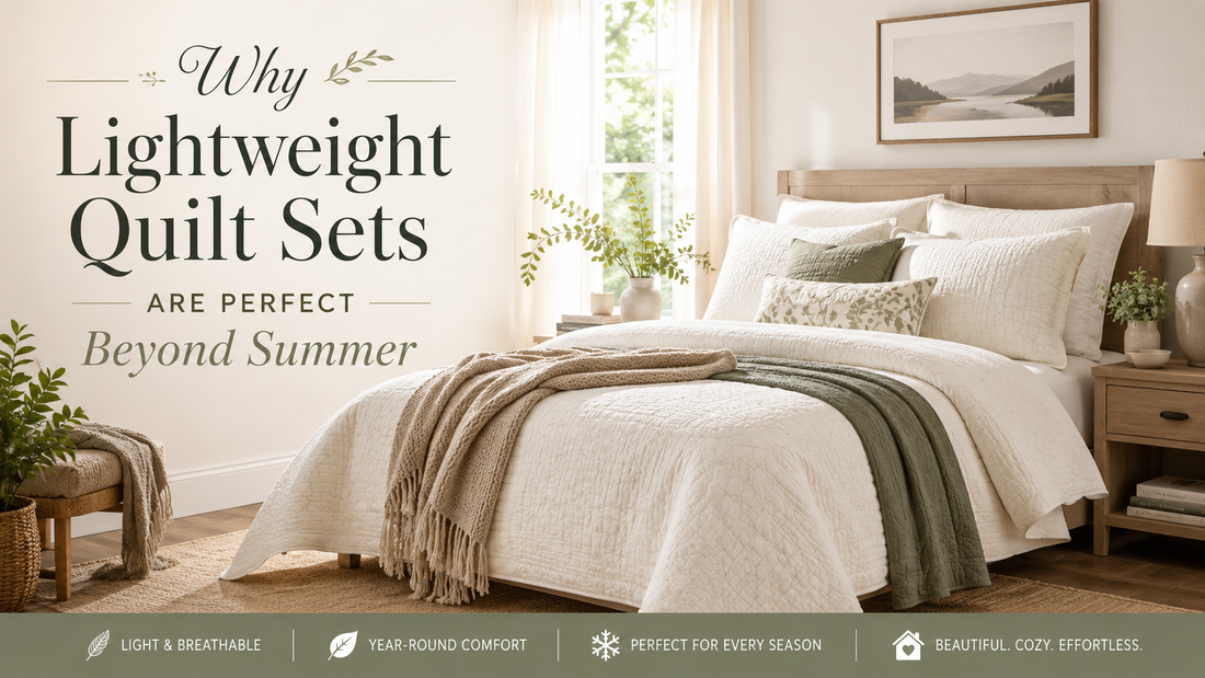 Why Lightweight Quilt Sets Are Perfect Beyond Summer