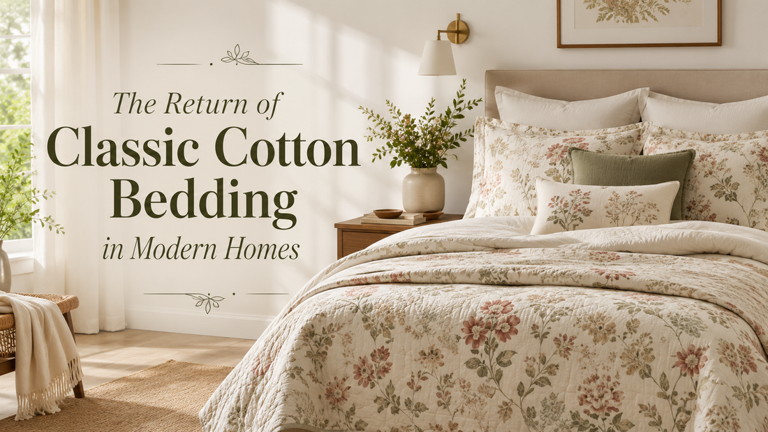 The Return of Classic Cotton Bedding in Modern Homes