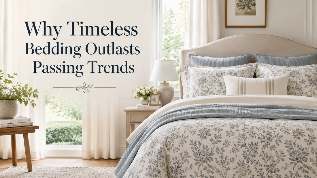 Why Timeless Bedding Outlasts Passing Trends