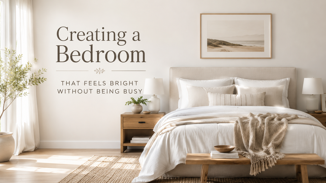Creating a Bedroom That Feels Bright Without Being Busy