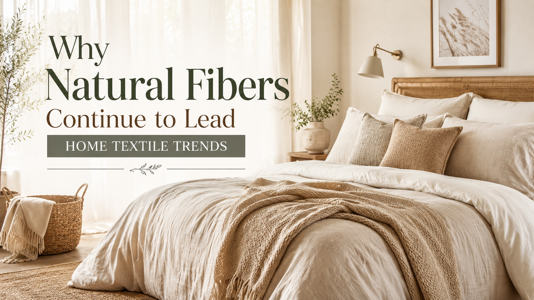 Why Natural Fibers Continue to Lead Home Textile Trends
