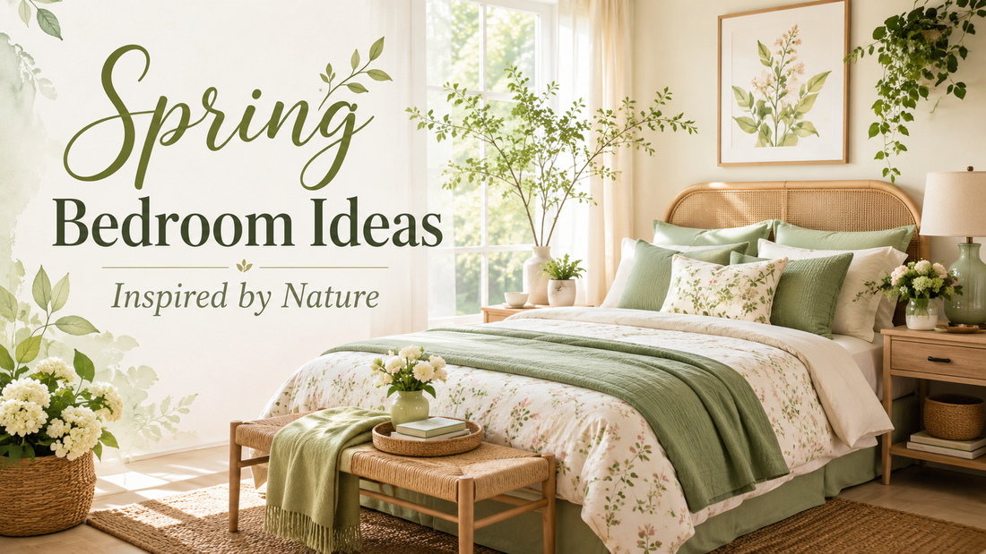 Spring Bedroom Ideas Inspired by Nature
