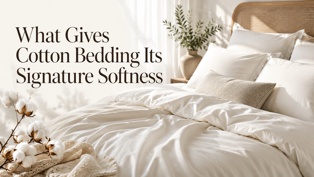 What Gives Cotton Bedding Its Signature Softness?