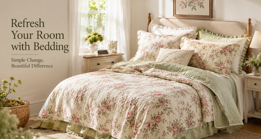 How Bedding Can Refresh a Room Without Redecorating