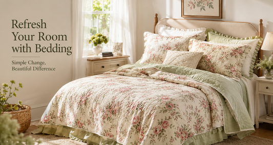 How Bedding Can Refresh a Room Without Redecorating