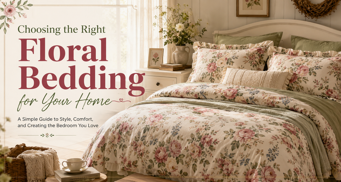Choosing the Right Floral Bedding for Your Home