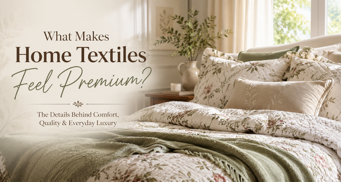 What Makes Home Textiles Feel Premium?