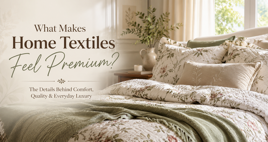 What Makes Home Textiles Feel Premium?