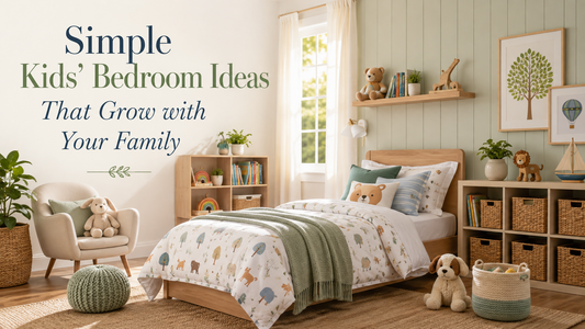 Simple Kids' Bedroom Ideas That Grow with Your Family