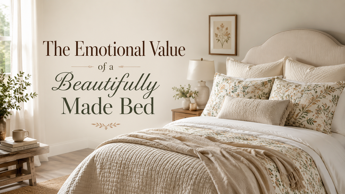 The Emotional Value of a Beautifully Made Bed