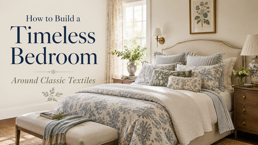 How to Build a Timeless Bedroom Around Classic Textiles