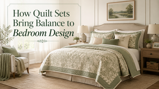 How Quilt Sets Bring Balance to Bedroom Design
