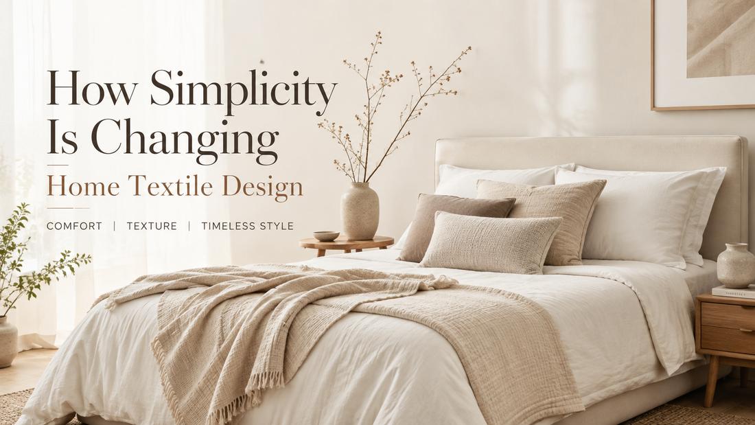 How Simplicity Is Changing Home Textile Design