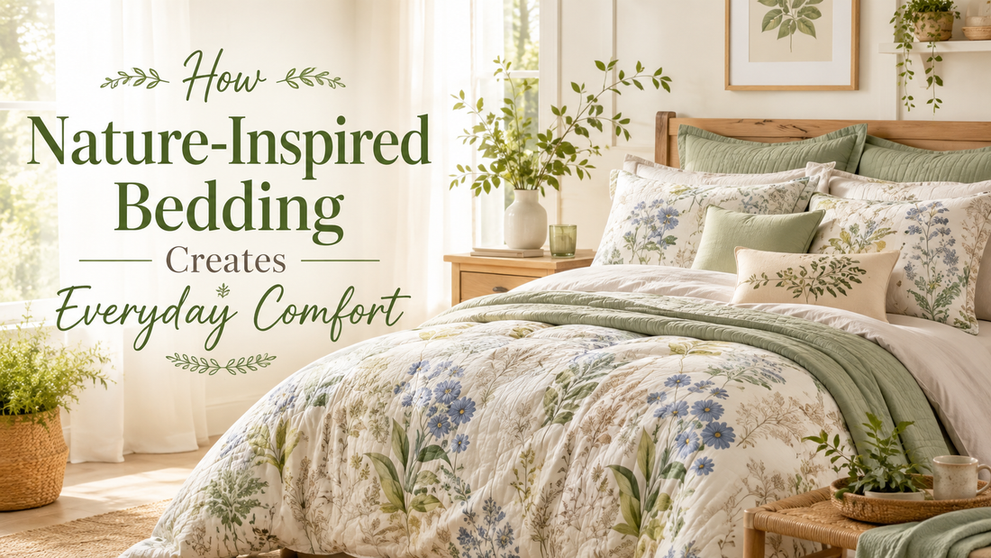 How Nature-Inspired Bedding Creates Everyday Comfort