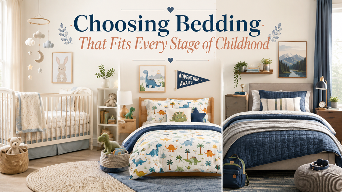 Choosing Bedding That Fits Every Stage of Childhood