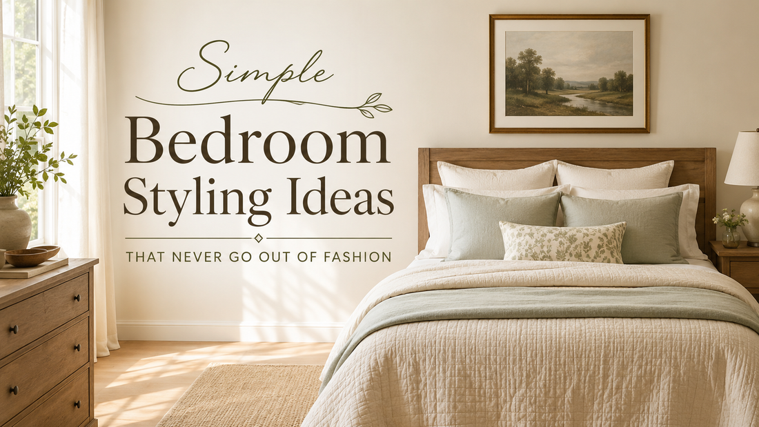 Simple Bedroom Styling Ideas That Never Go Out of Fashion
